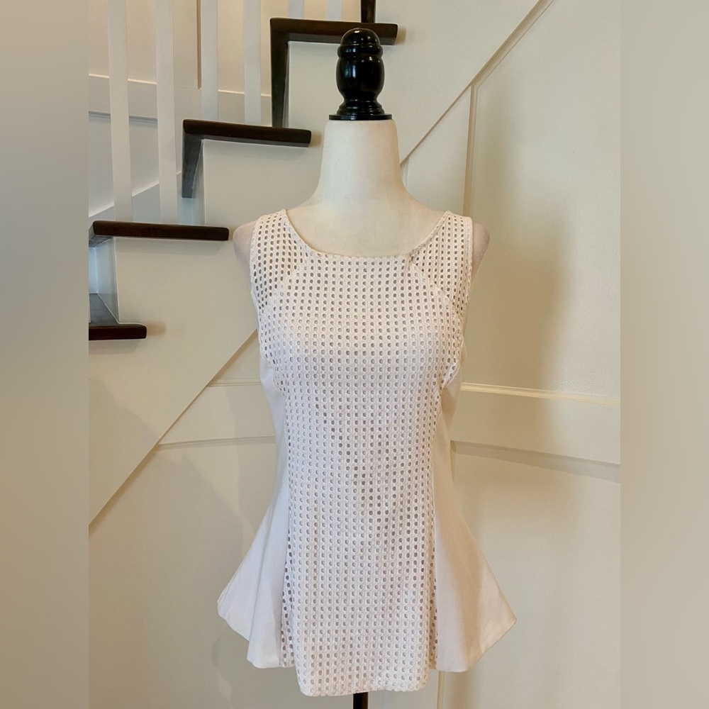 GUESS Peplum Tank Top Blouse